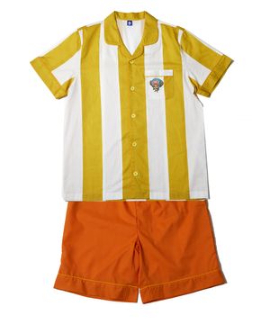 원피스 쵸파 스트라이프 반팔 잠옷