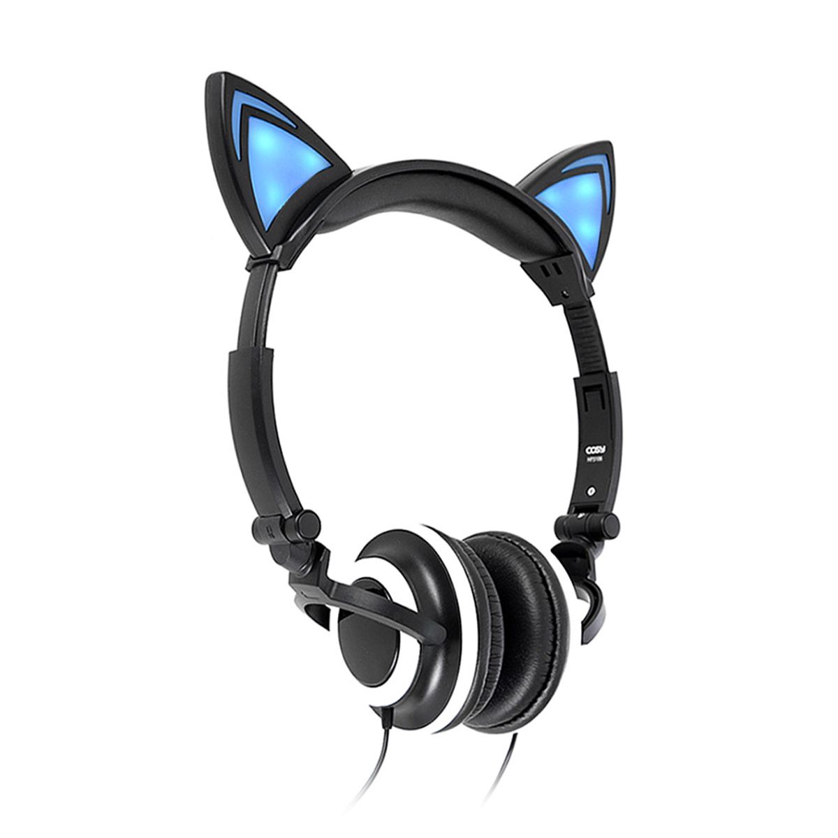 코시(COSY) LED 캣이어 헤드폰 HP3106