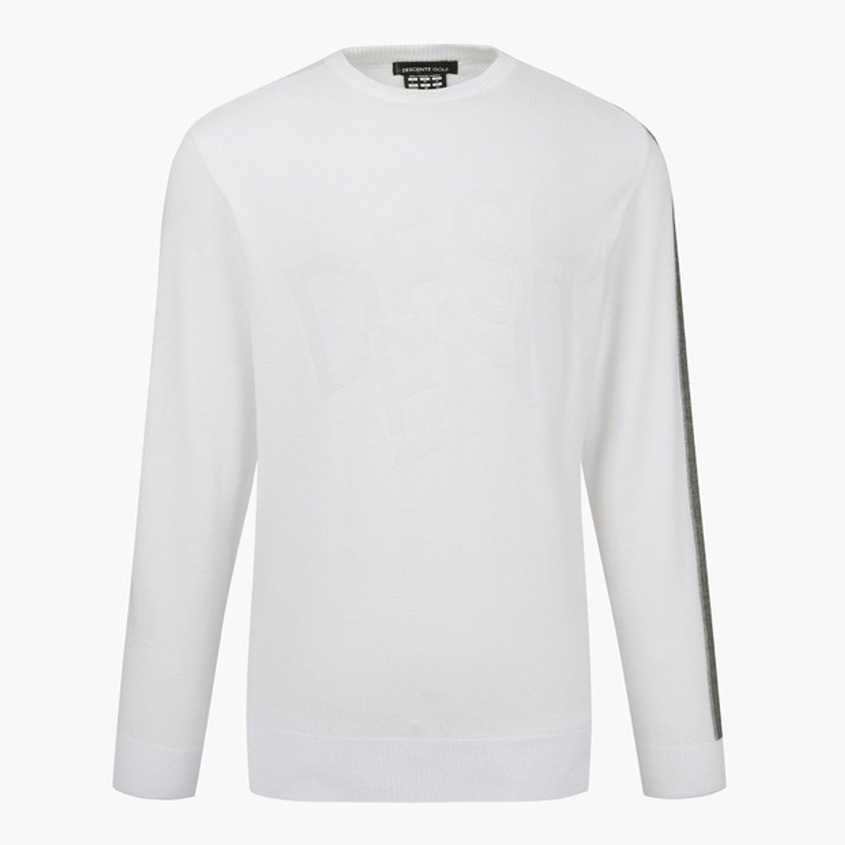 데상트 골프(DESCENTE GOLF) 남성 라운드넥 긴팔 스웨터 (DP32MFKP82)