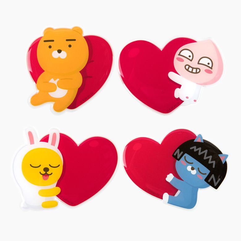 카카오 하트쿠션 스탠드톡 거치대