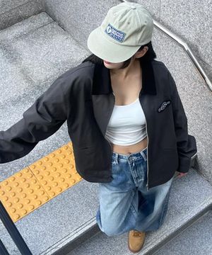 클래식 워크 자켓 다크 그레이 BOCJP324UDG