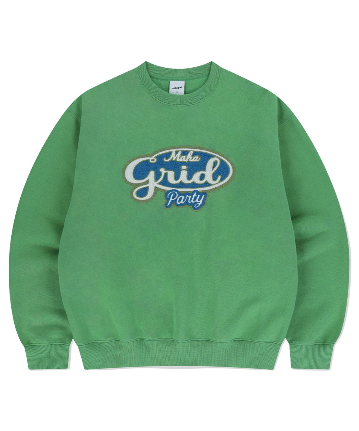 마하그리드(MAHAGRID) MAHAGRID PARTY SWEATSHIRT GREEN(MG2EFMM458A)
