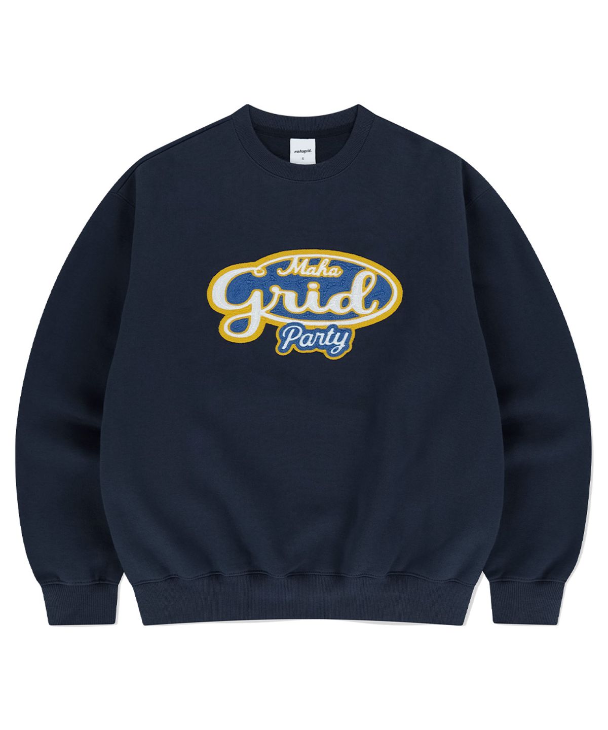 마하그리드(MAHAGRID) MAHAGRID PARTY SWEATSHIRT NAVY(MG2EFMM458A)
