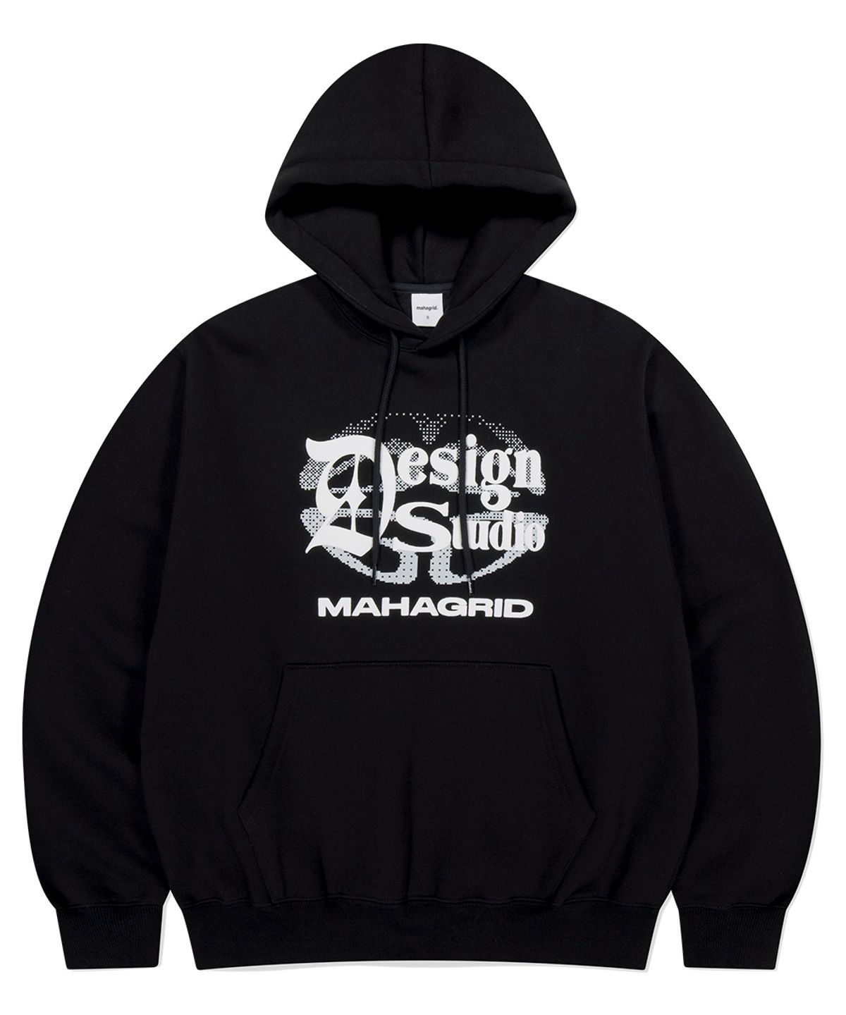 마하그리드(MAHAGRID) DESIGN STUDIO HOODIE BLACK(MG2EFMM411A)