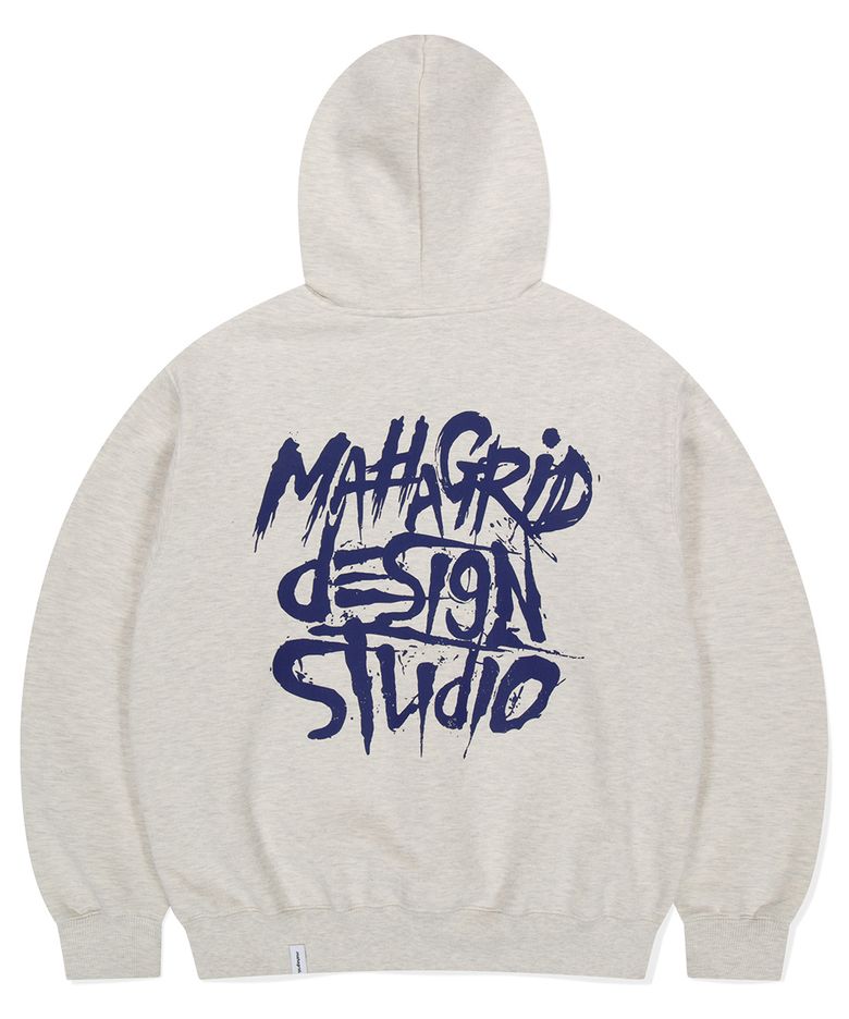 SLASH LOGO HOODIE OATMEAL(MG2FFMM427A)