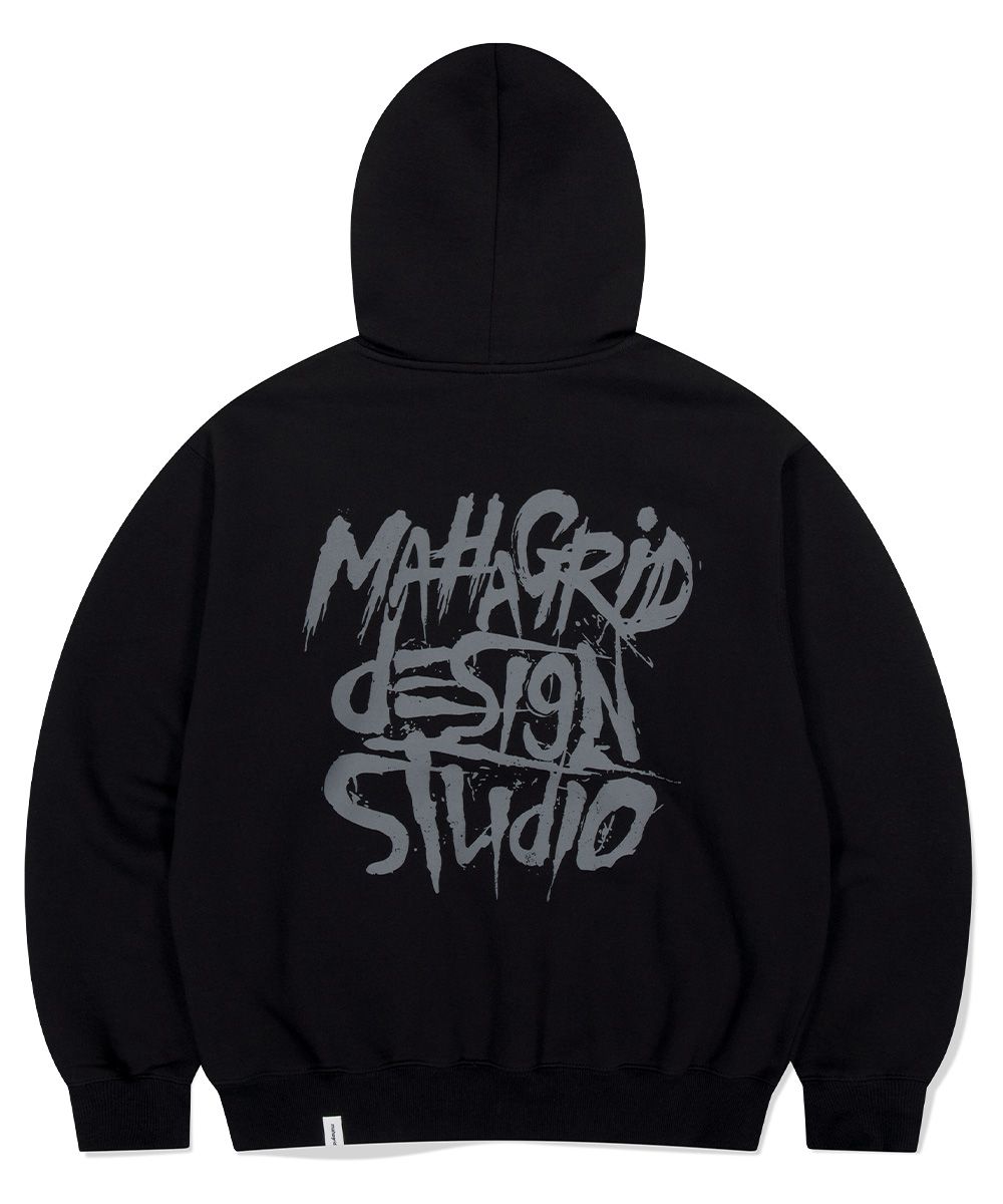 トップス MASU 25ss HOODED SHIRT - BLACK Snnsk Shop Graphic Hoodie Outside Hoodie MTUS065 black | SNIPES USA