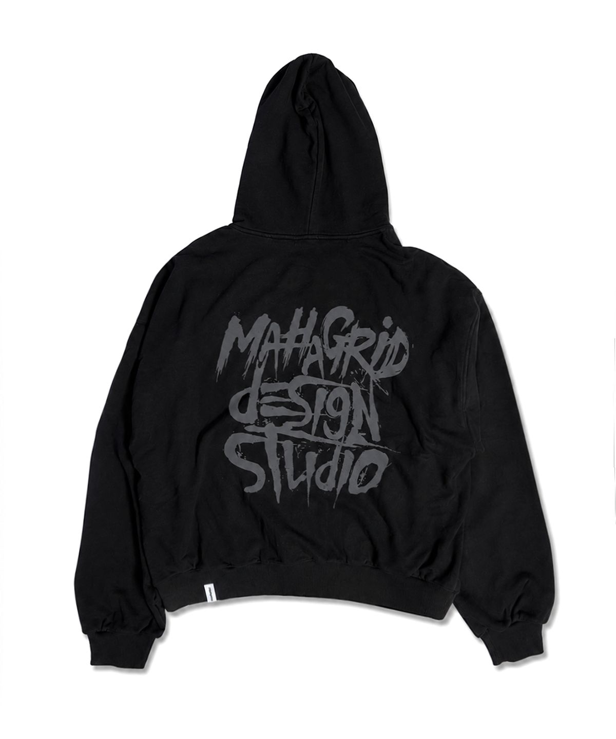 마하그리드(MAHAGRID) SLASH LOGO HOODIE BLACK(MG2FFMM427A)