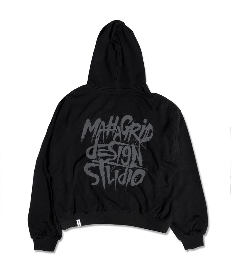 SLASH LOGO HOODIE BLACK(MG2FFMM427A)