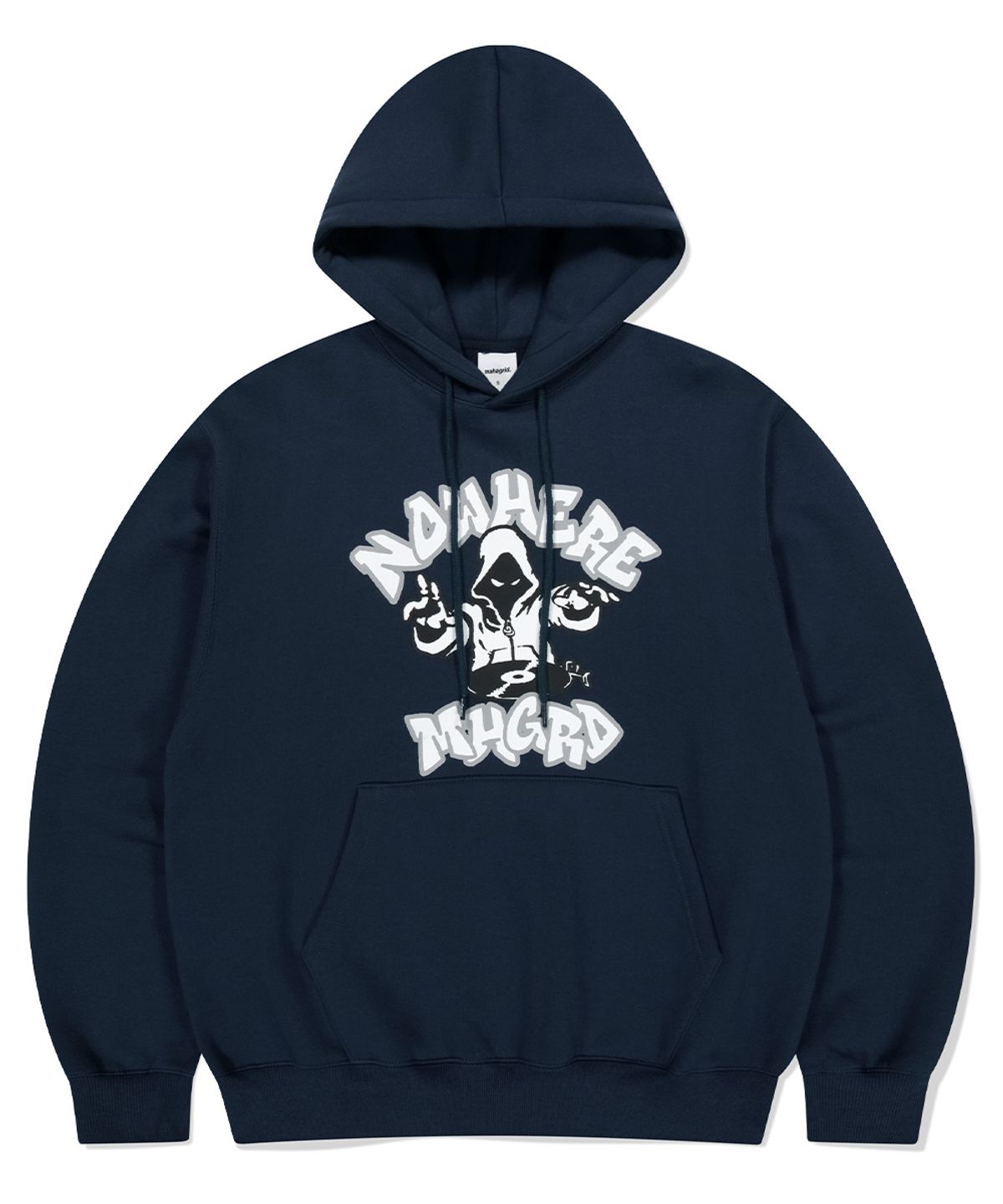 마하그리드(MAHAGRID) NOWHERE DJ HOODIE NAVY(MG2EFMM420A)