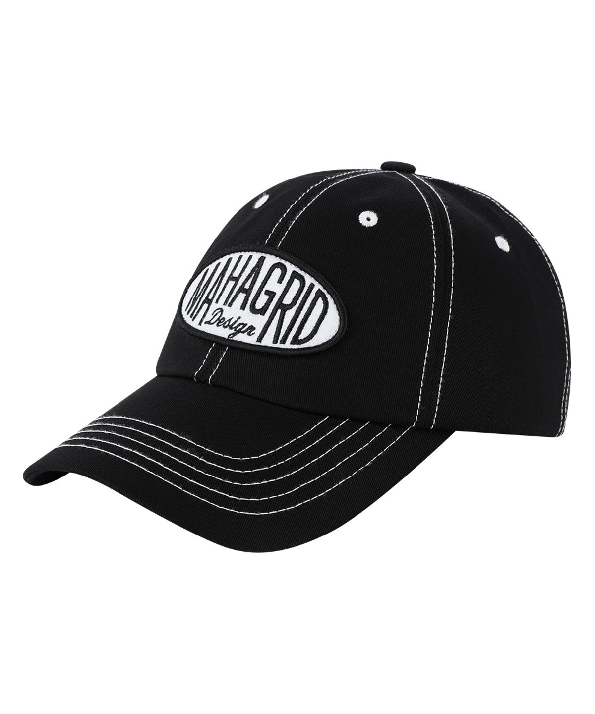 마하그리드(MAHAGRID) OVAL LOGO CAP BLACK(MG2EFMAB31A)