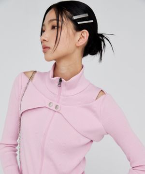 W Vest & Bolero Set-up - Pink