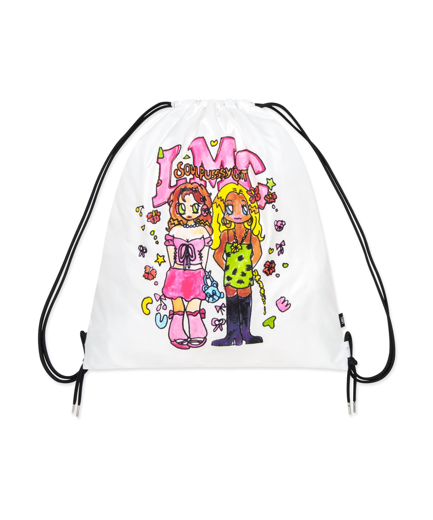 ★LMC X SOULPUSSSYCAT FRIEND GYMSACK MUSINSA | LMC LMC x SOULPUSSSYCAT FRIEND GYMSACK white