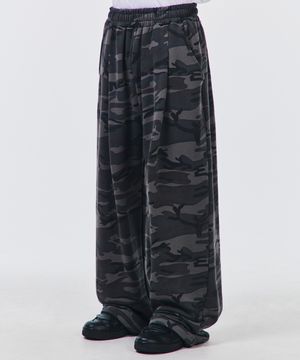 카모플라쥬 트레이닝 팬츠[그레이]