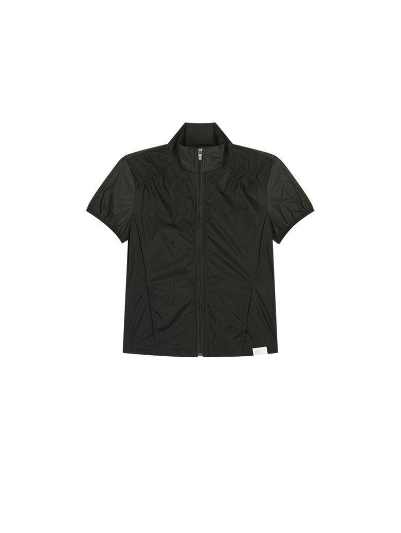 NYLON PUFFED ZIP-UP [KHAKI]