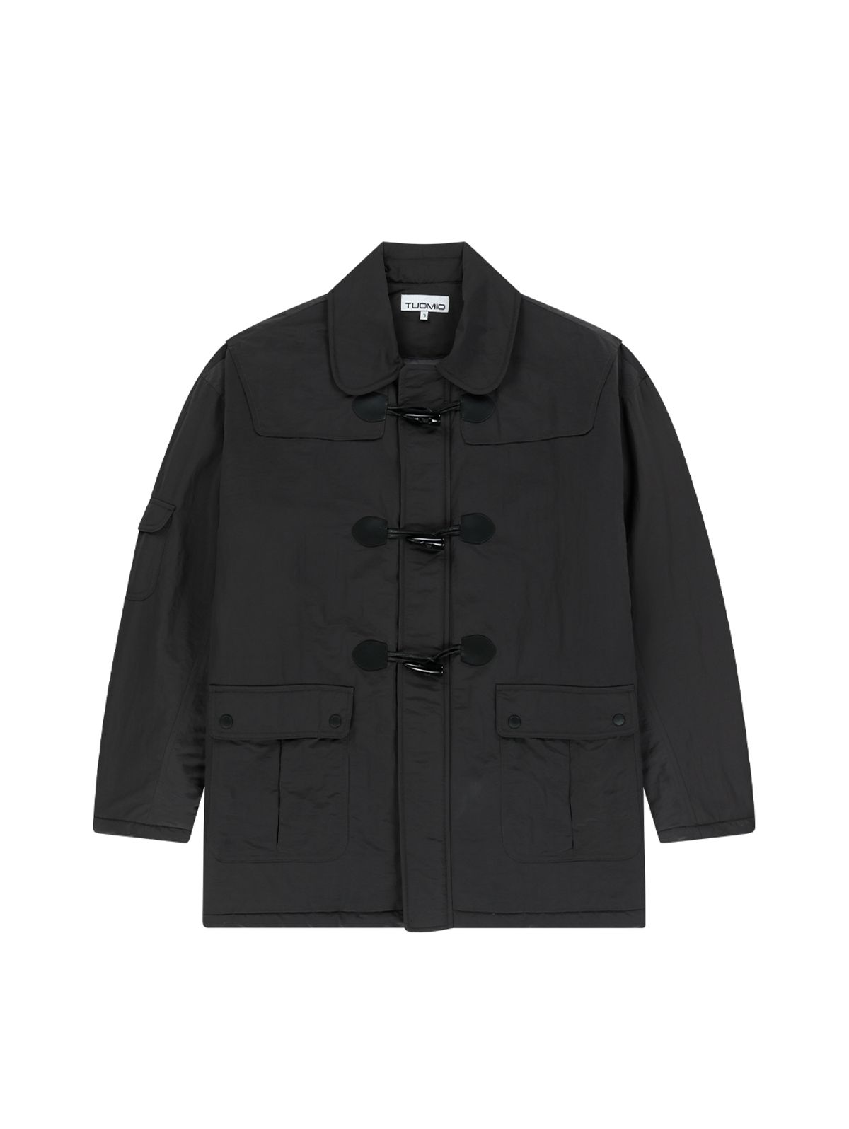 뚜오미오(TUOMIO) DUFFLE PADDED COAT [CHARCOAL]