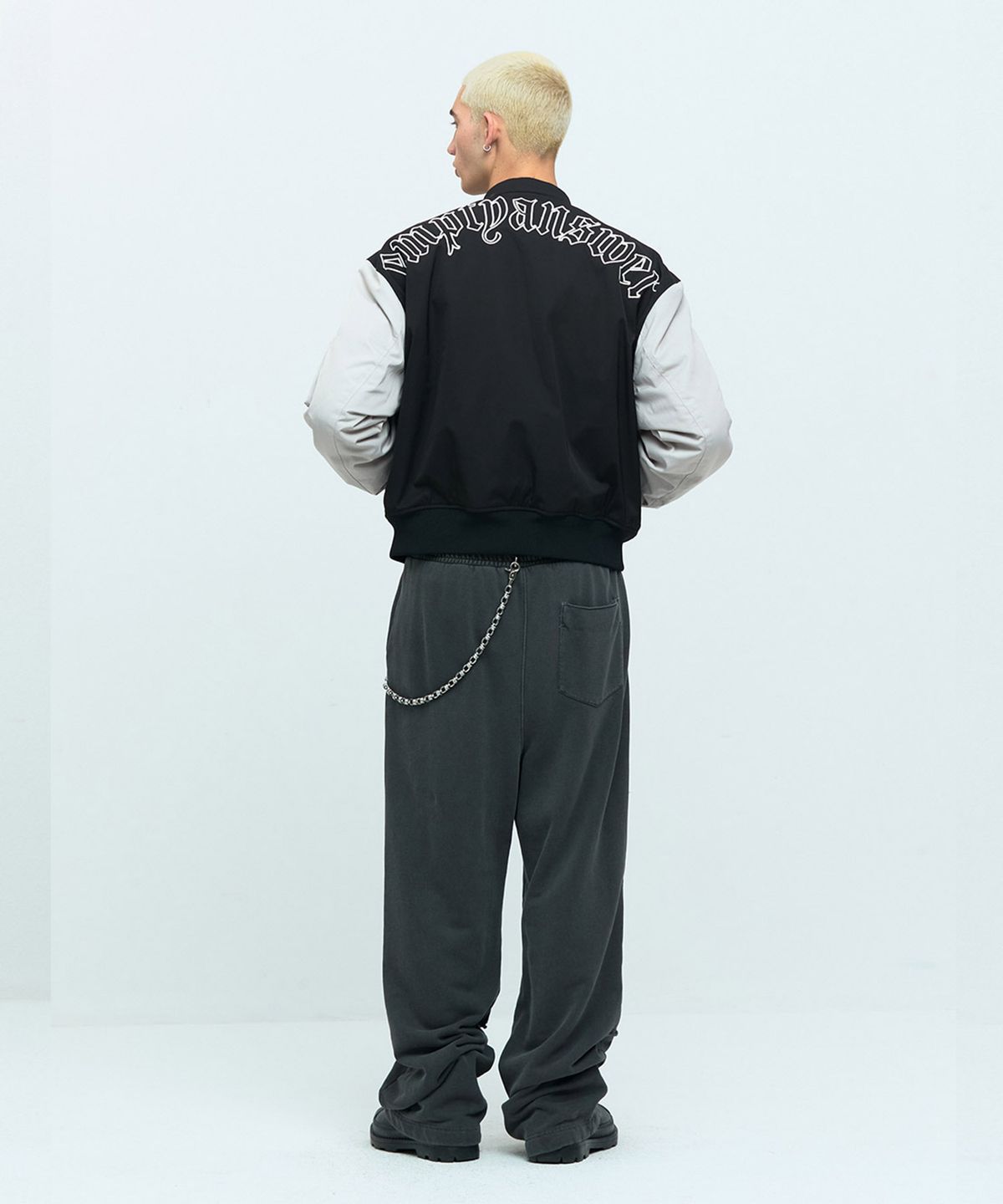 메아(MEA) NYLON VARSITY [IVORY]