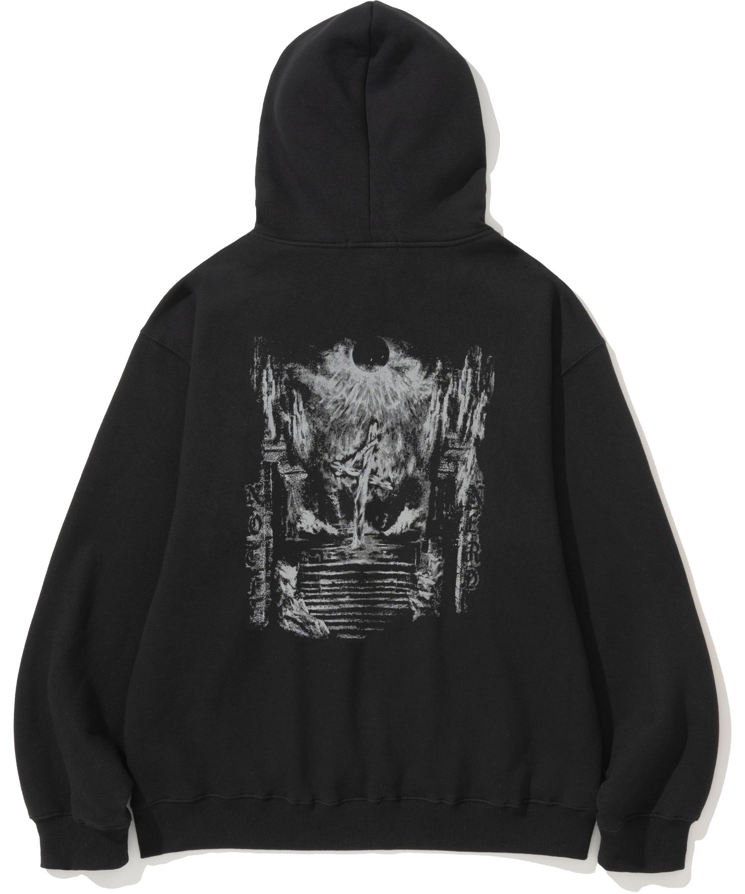 パーカー・フーディ NOT4NERD Cloud Temple Pullover Hood Black HDHG104BK MUSINSA | NOT4NERD Cloud Temple Pullover Hood - Black