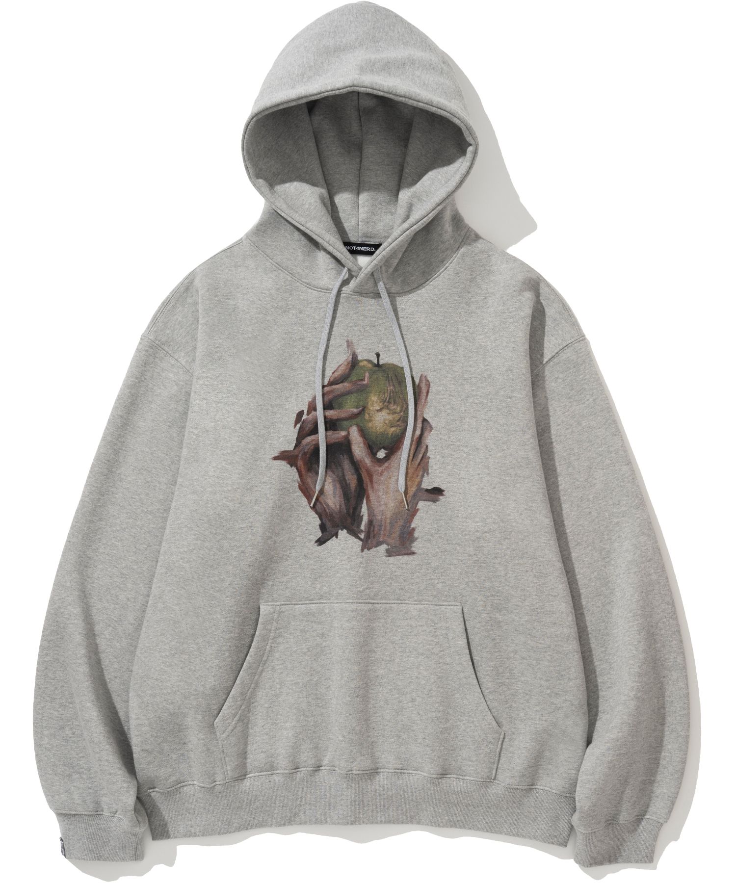 パーカー・フーディ NOT4NERD Rotten Apple Hood Grey HDHG110GR MUSINSA | NOT4NERD Rotten Apple Hood - Grey