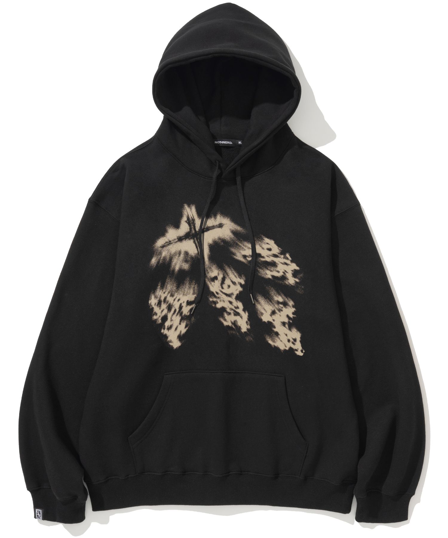 パーカー・フーディ NOT4NERD Fugitives Pullover Hood Black HDHG106BK MUSINSA | NOT4NERD Fugitives Pullover Hood - Black