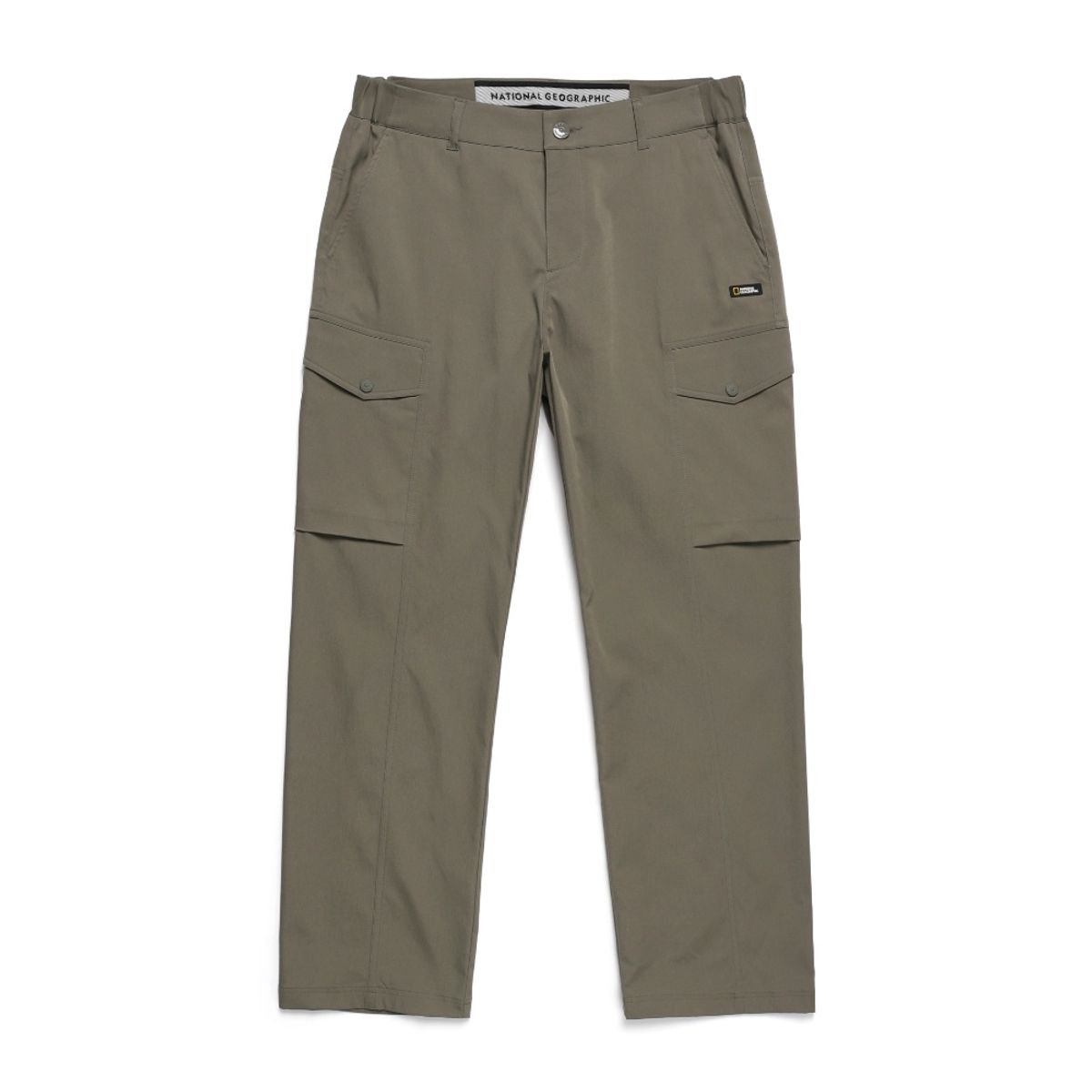 내셔널지오그래픽(NATIONALGEOGRAPHIC) N243MPT020 타누 스트레이트 팬츠 KHAKI