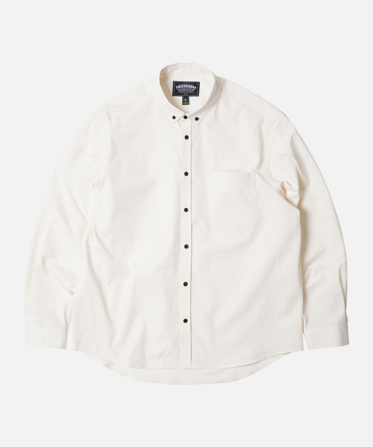 프리즘웍스(FRIZMWORKS) HIGH COUNT FRENCH SHIRT _ WHITE