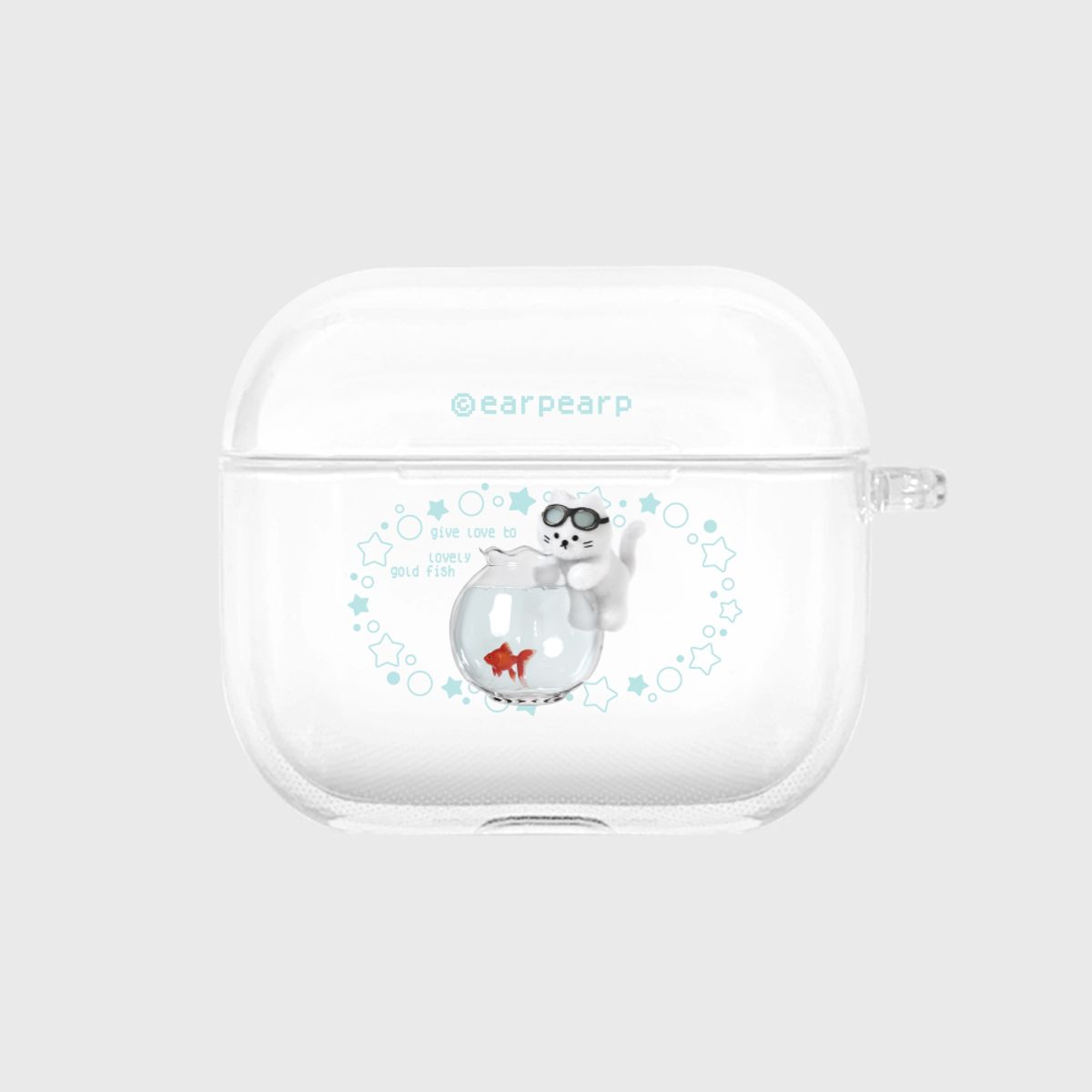 어프어프(EARPEARP) 어항 치치(에어팟3-클리어하드)