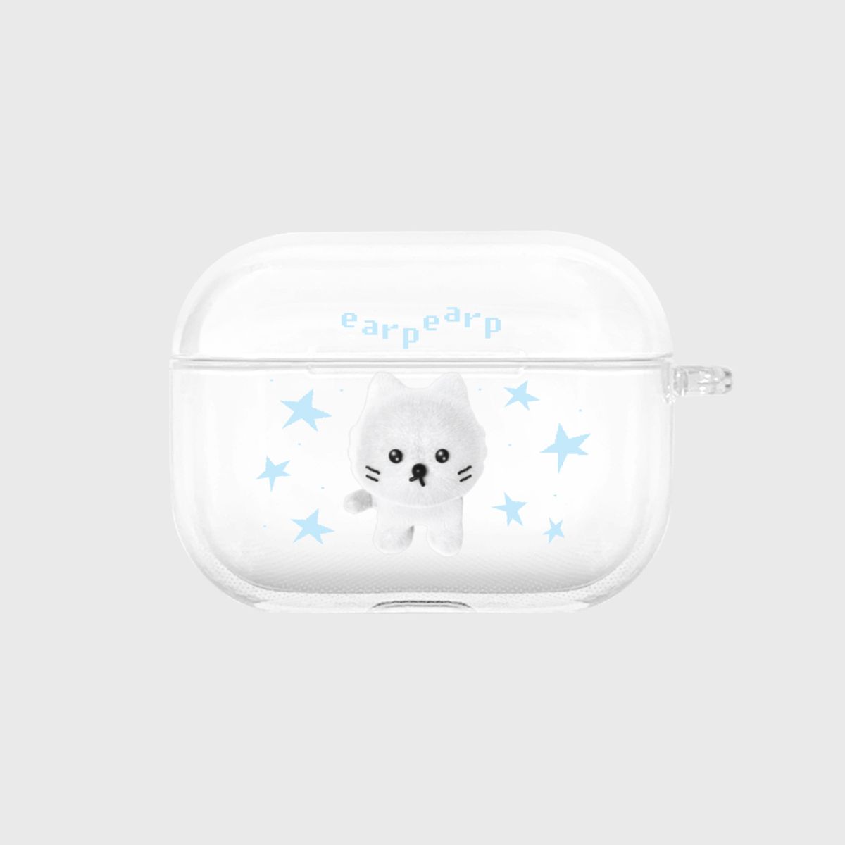 어프어프(EARPEARP) 글리터 엔젤 치치(에어팟프로-클리어하드)