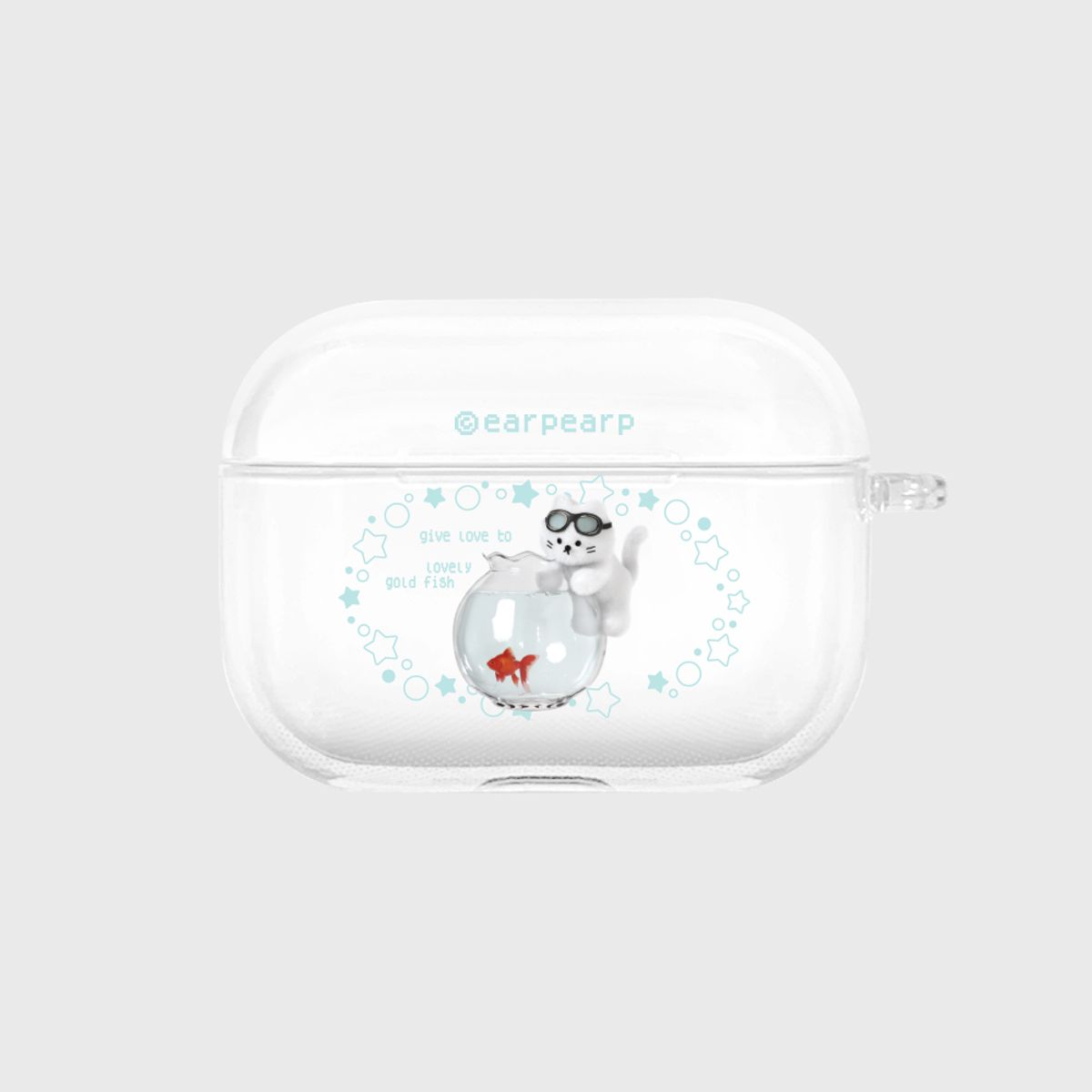 어프어프(EARPEARP) [프로3 추가]어항 치치(에어팟프로-클리어하드)