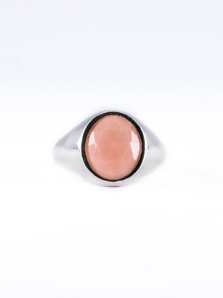 HR 252R_Peach Moonstone Ring