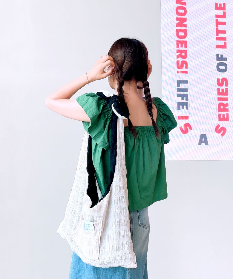 ootd 양면 크로스 백