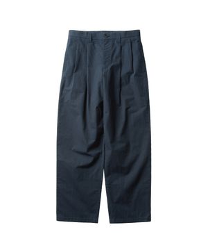 WAT 면 팬츠 다크 네이비