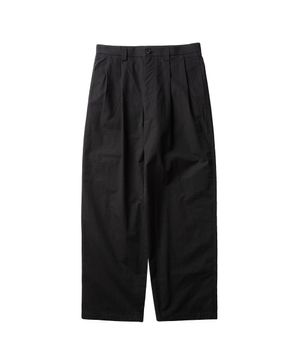 WAT 면 팬츠 블랙