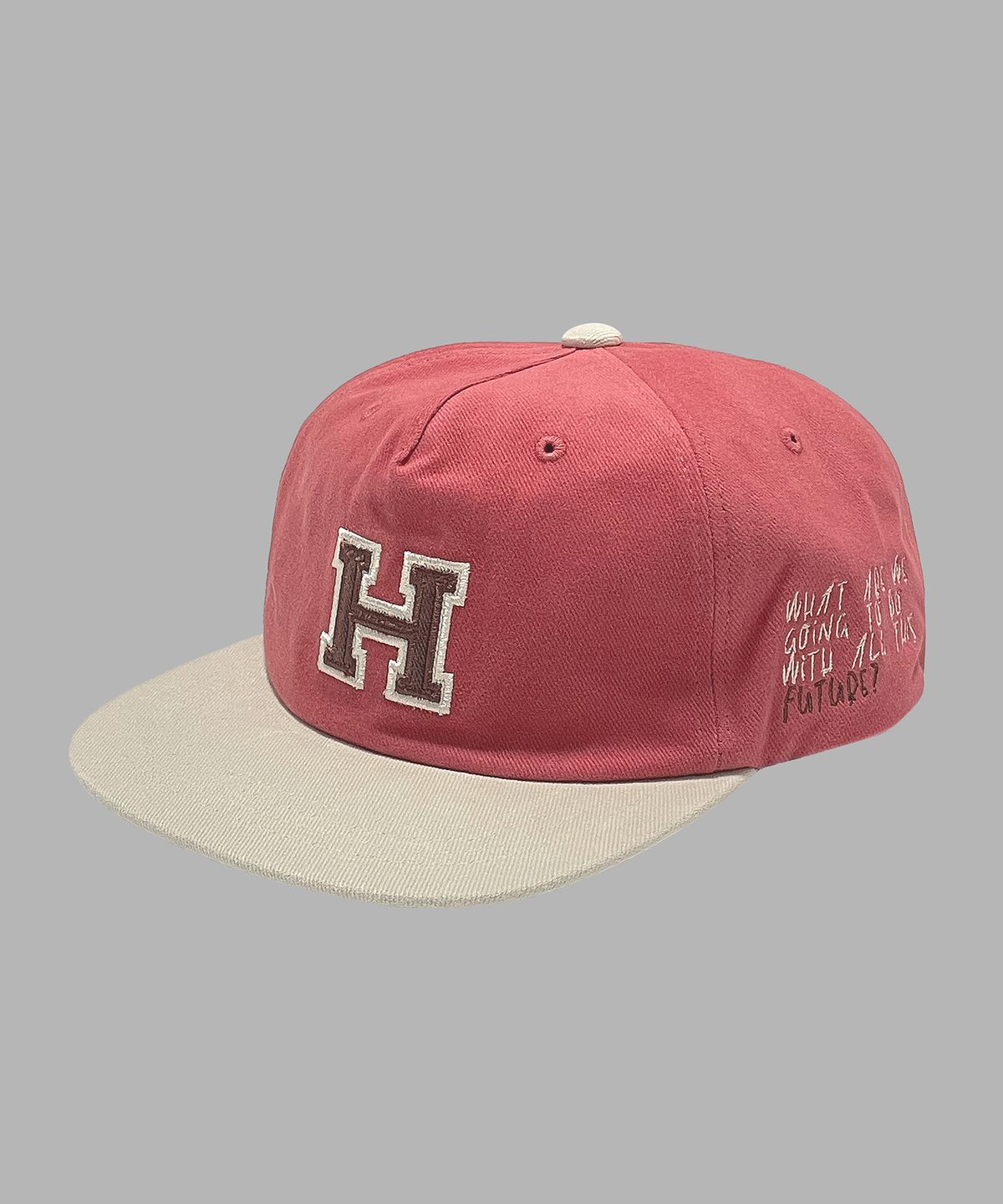 휴이(HUEY) H Patch Two Tone Cap [Pink]