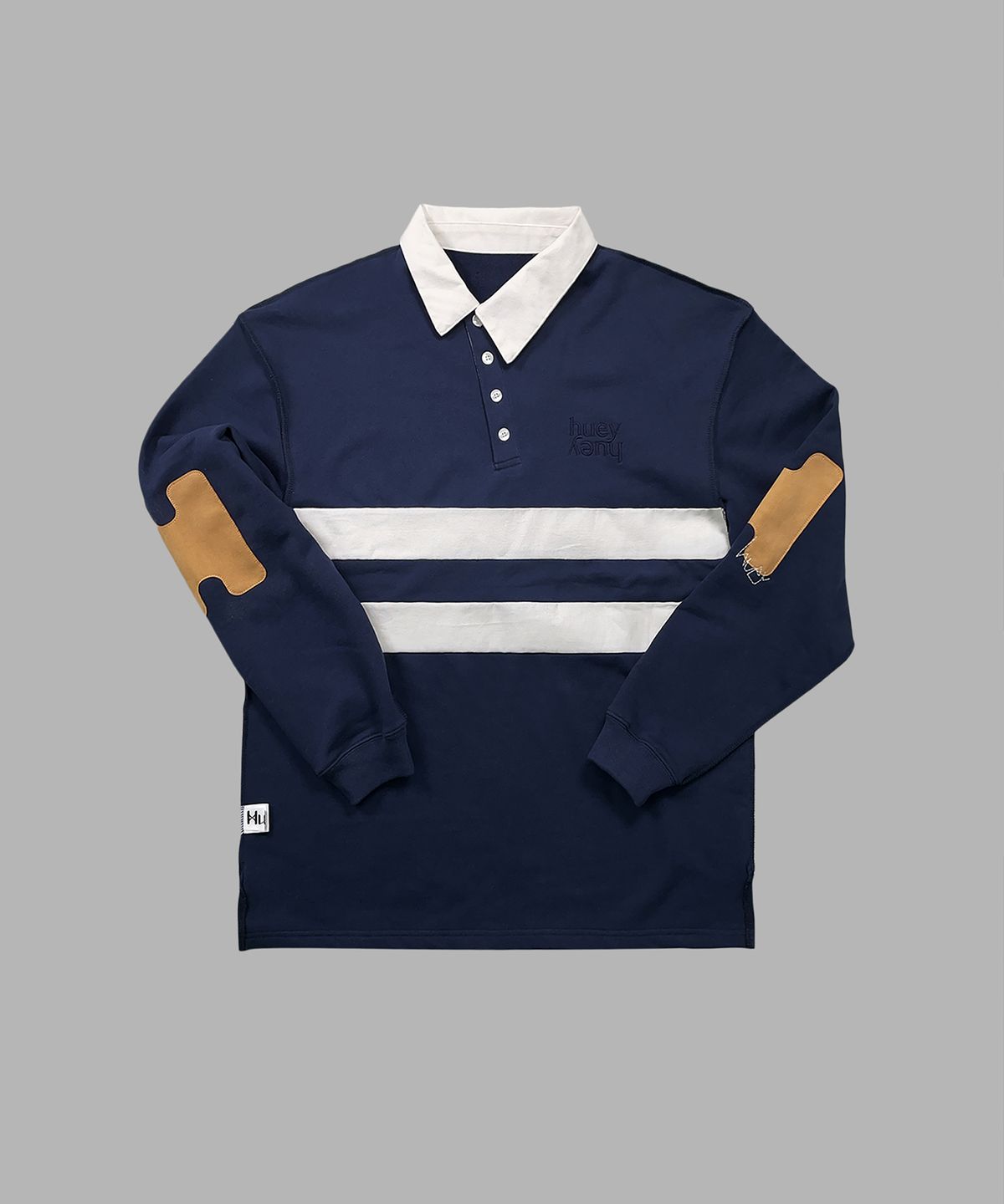 휴이(HUEY) Inside Out Rugby Tee Navy