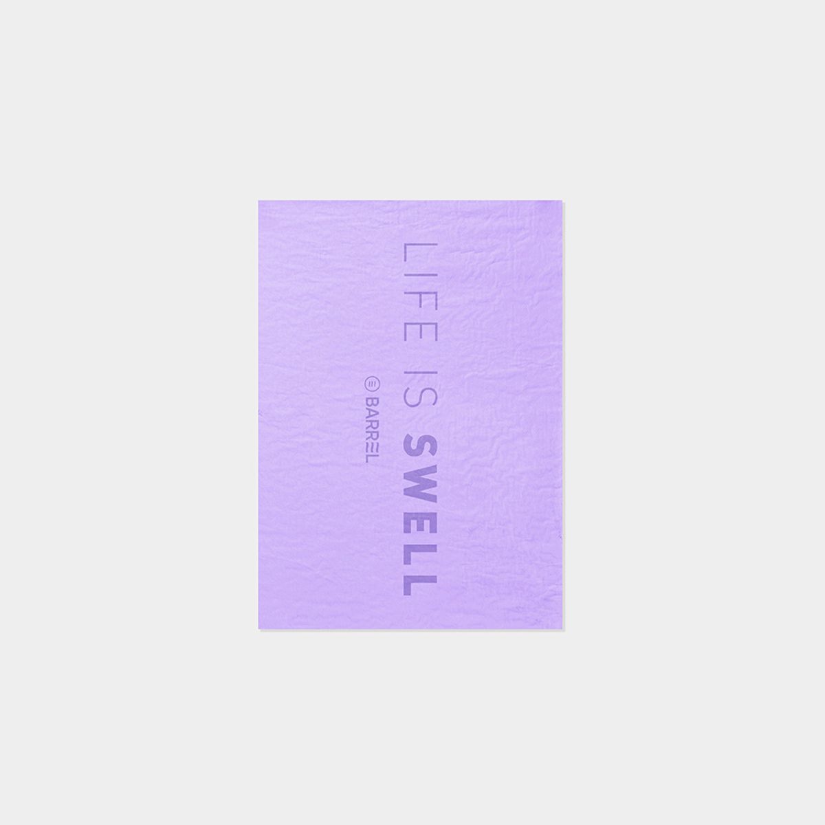 배럴(BARREL) 베이직 아쿠아 타월 퍼플 (B4SUAAT001PUL)