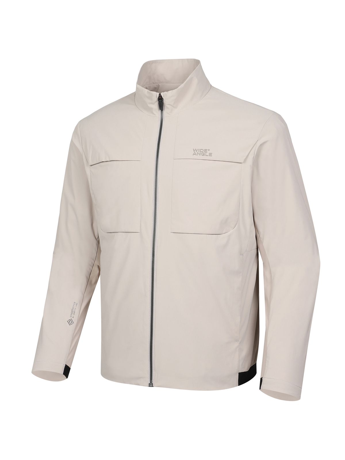 와이드앵글(WIDEANGLE) TO PRO 윈드스토퍼 스윙 자켓 M_Grayish BEIGE WMU24132GE