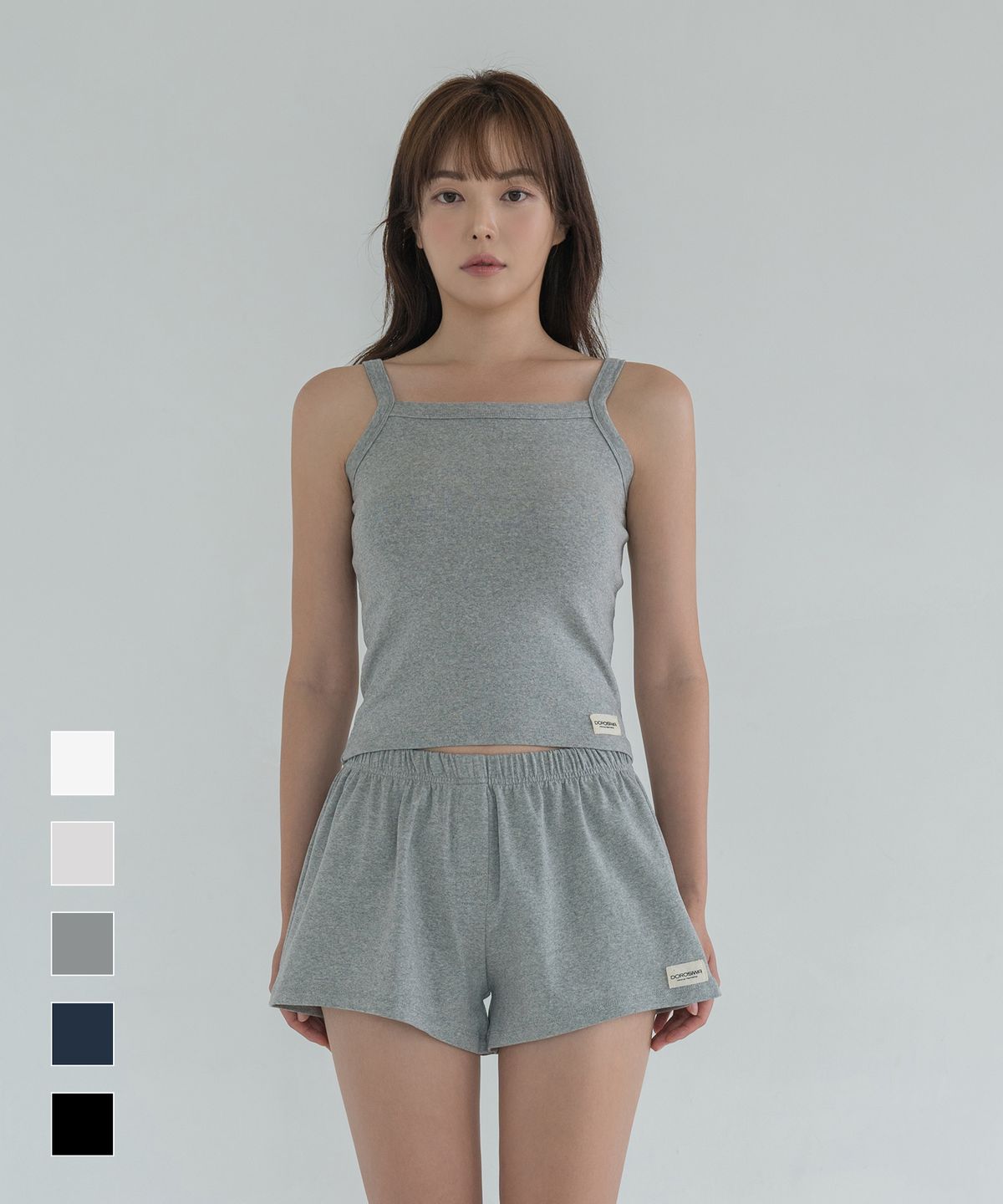 도로시와(DOROSIWA) Minimal Garments soft cotton sleeveless
