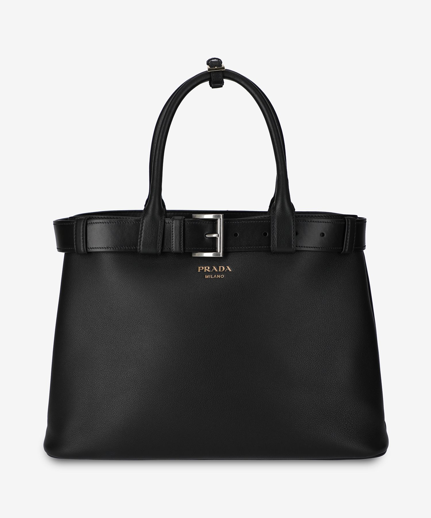 ★PRADA★ Belted Large Buckle Bag Black 1BA4162CY9F0002 1BA4 MUSINSA | PRADA Belted Large Buckle Bag - Black