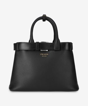 벨티드 스몰 버클백 - 블랙 / 1BA4342CY9F0002