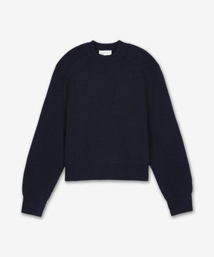 진 5GG 크루넥 니트 - 네이비말 / JEANSNM1095NAVYMARL