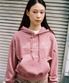 THIRD LOGO CROP HOODIE PINK(MG2EFFM433A)