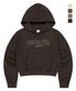 THIRD LOGO CROP HOODIE_4colors