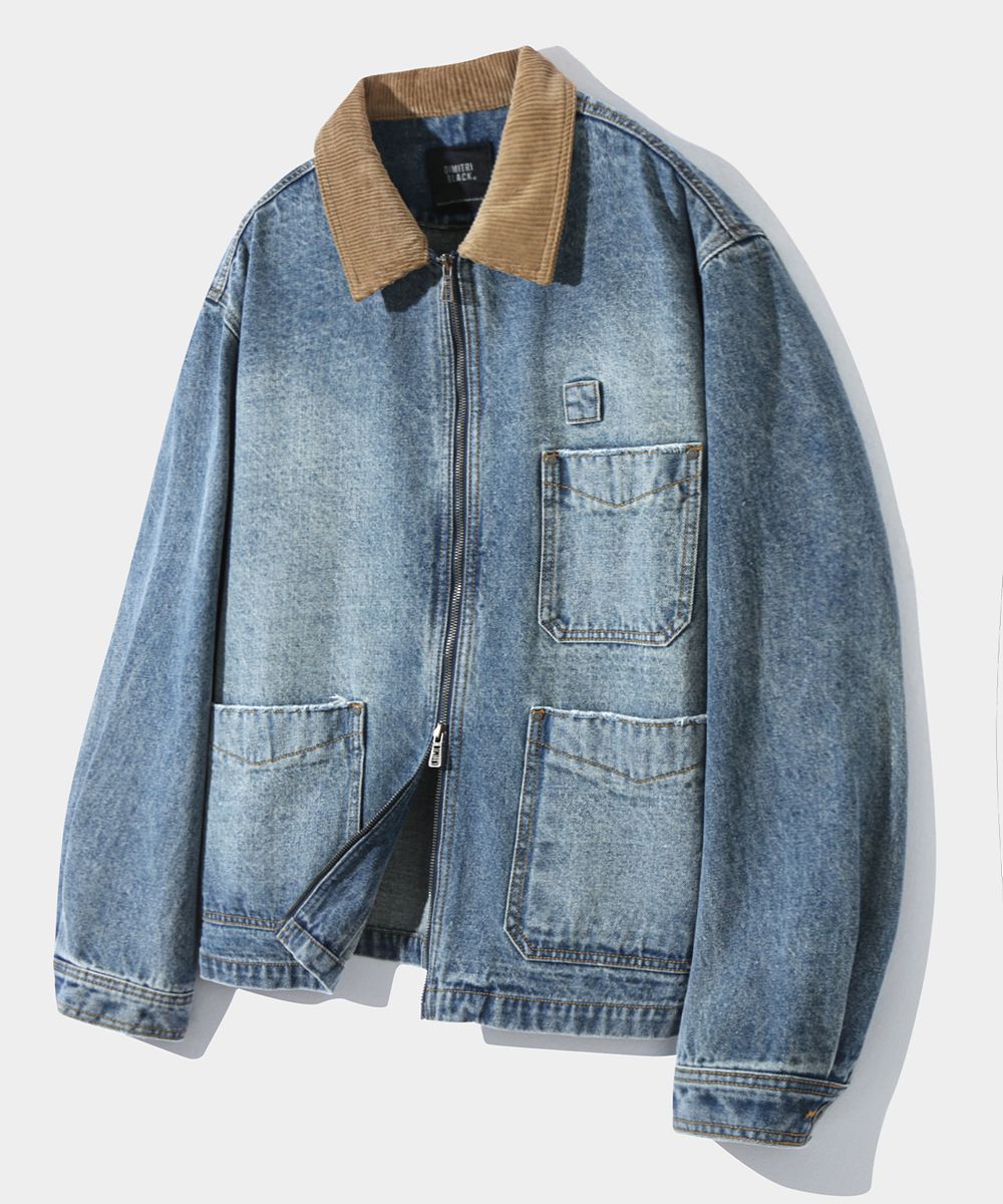 ジャケットその他 DIMITRI BLACK 2WAY OG Essential Fade Washing Michigan Denim MUSINSA | DIMITRI BLACK 2WAY OG Essential Fade Wash Michigan
