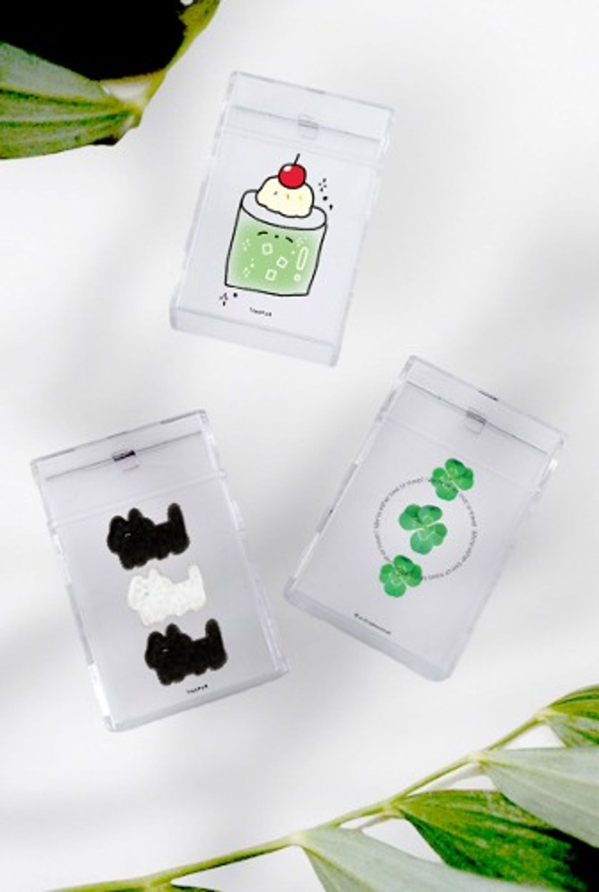 이레케이스앤굿즈(IRECASEGOODS) 투명 아크릴 담배케이스 포카 립스틱케이스
