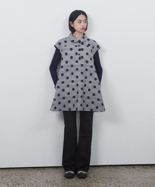 오헤시오(OHESHIO) BOUCLE HALF WOOL JACKET, IVORY - 사이즈 & 후기