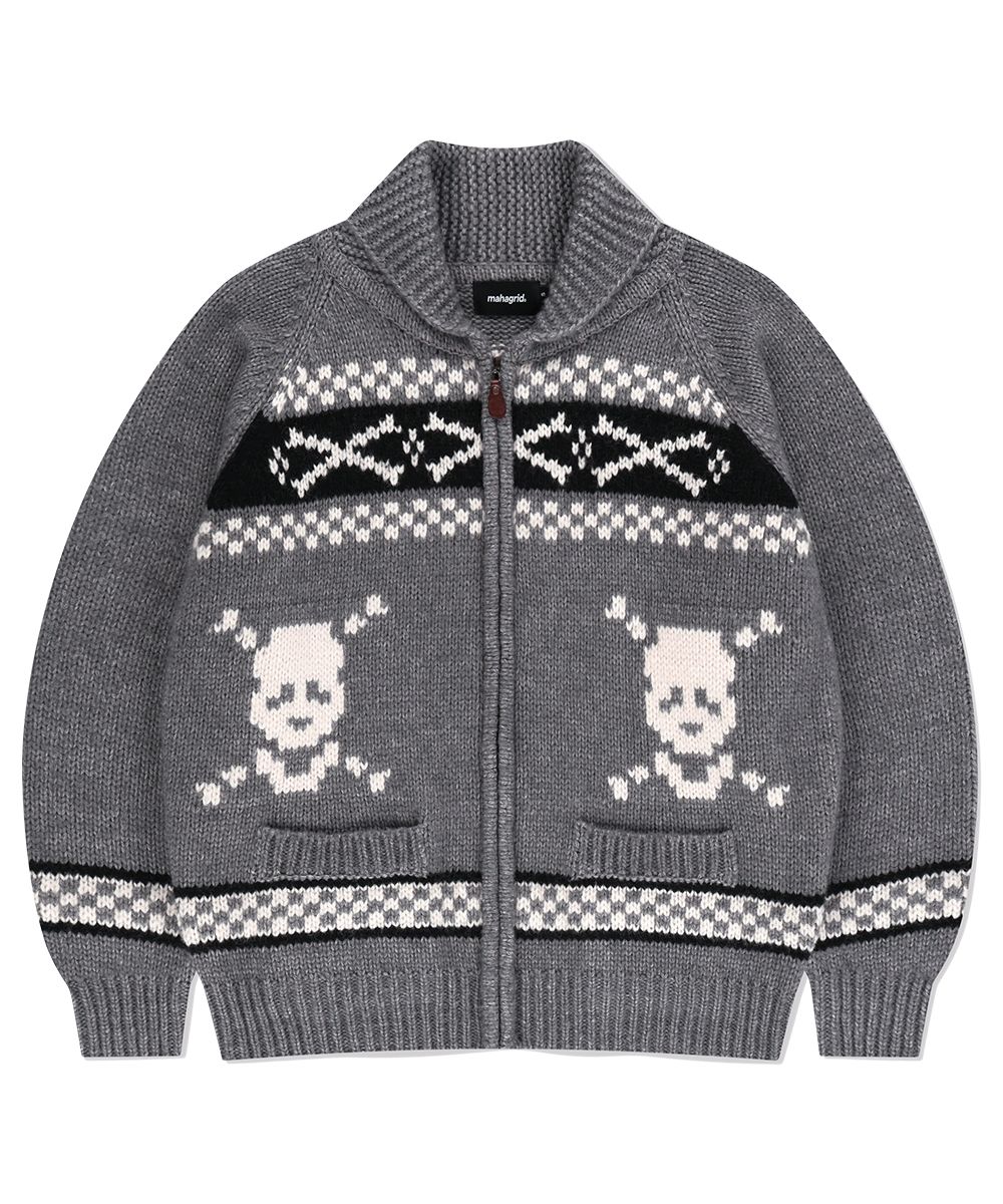 【IONSEOUL】BONE Heavy Wool Cowichan 5JH655 IONSEOUL】BONE Heavy Wool Cowichan 5JH655