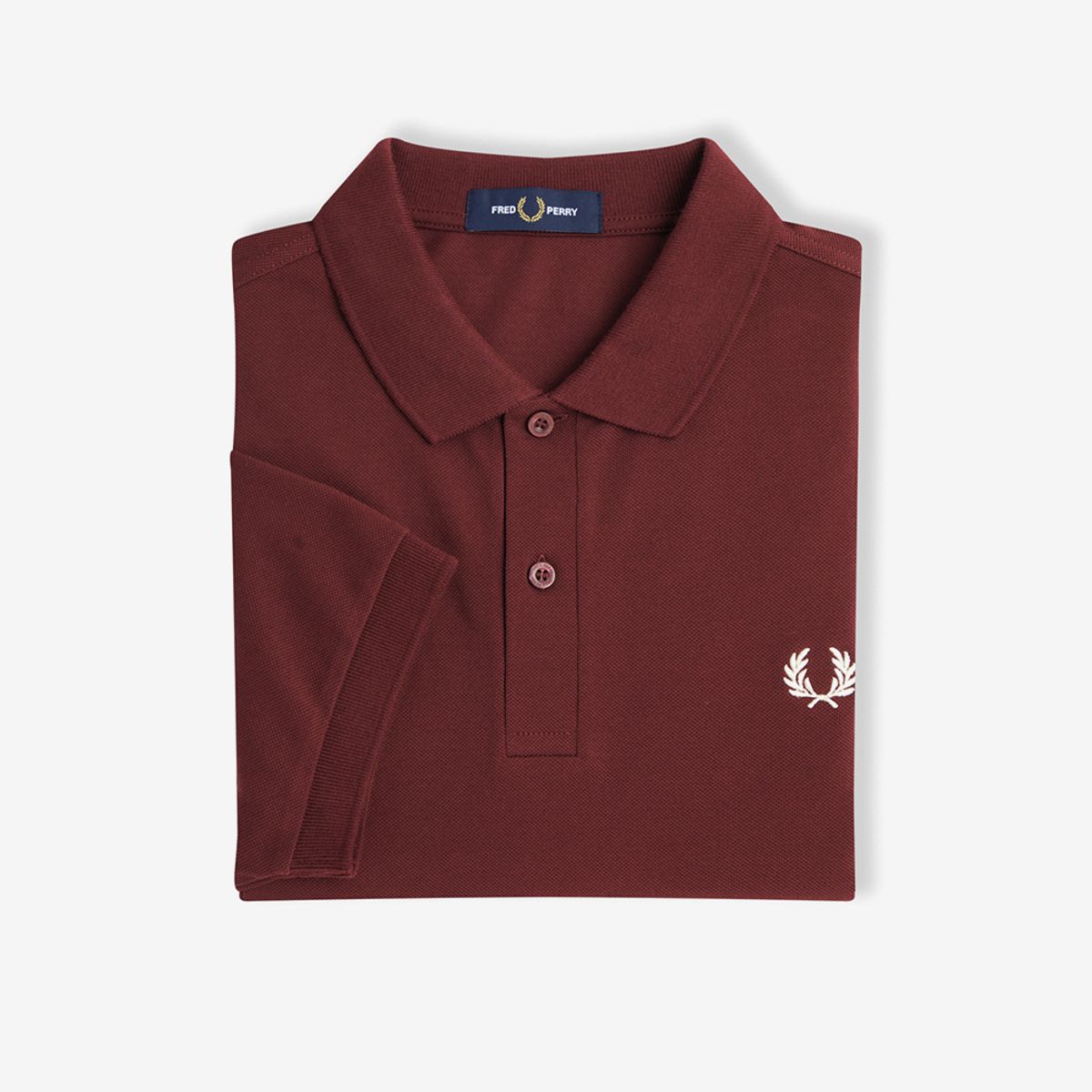 프레드페리(FRED PERRY) [M6000] 플레인 프레드페리 셔츠 - 옥스블러드/에크루 M6000-597