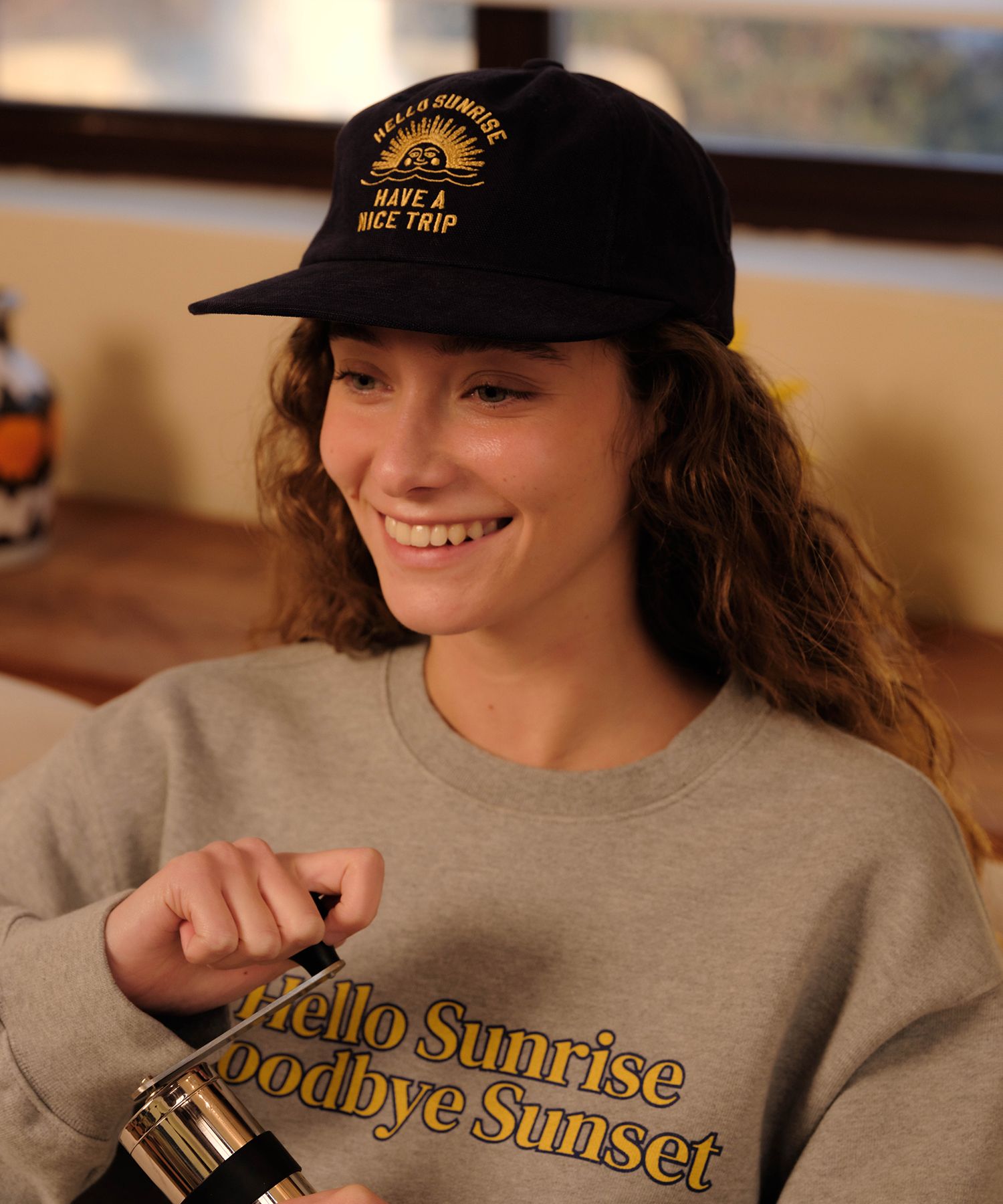 ★Hello Sunrise★ HS VTG Arch Logo Relaxed Fit Cap MUSINSA | HELLO SUNRISE HS VTG Arch Logo Relaxed Fit Cap_Red