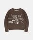GREEN Knit Sweater Brown
