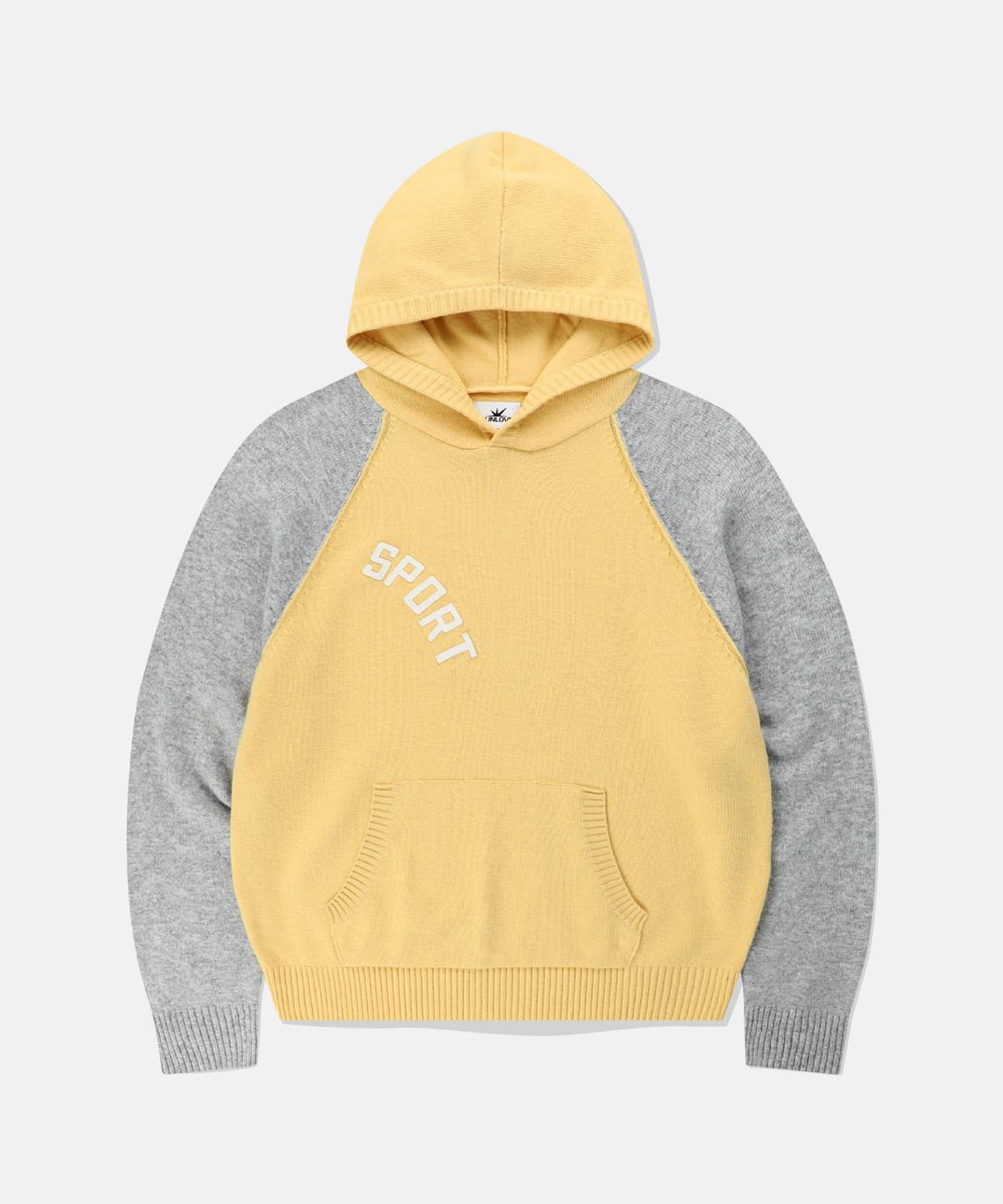 썬러브투어(SUNLOVETOUR) SPORT Knit Hoodie Yellow